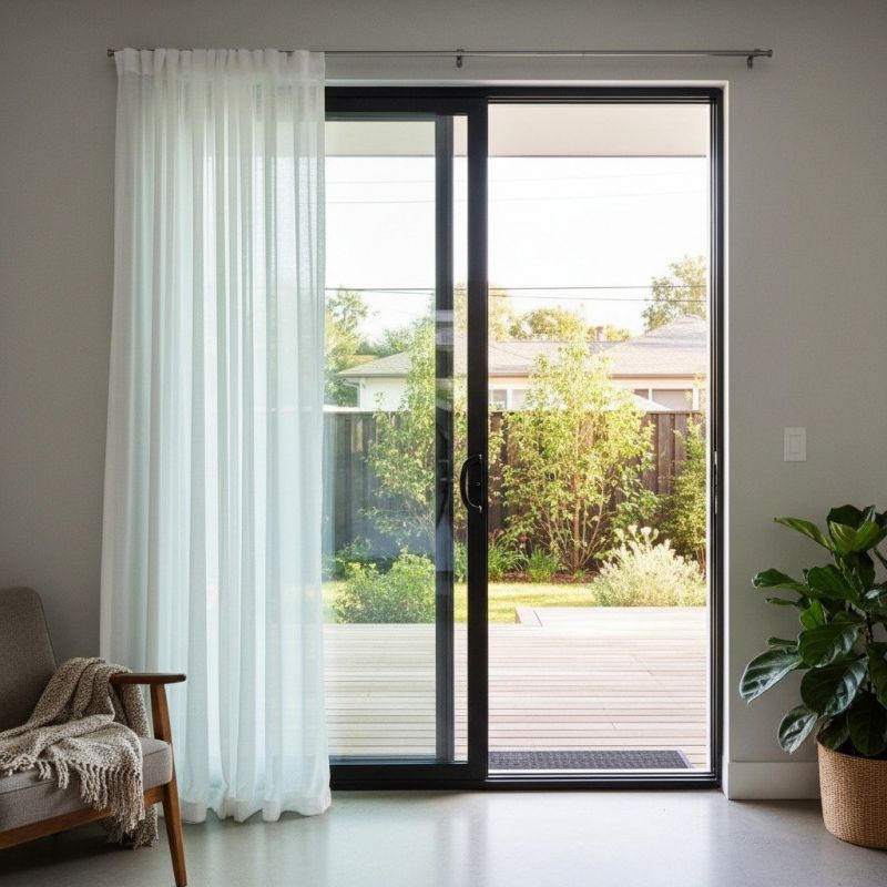 Wood Sliding Door Installation in Chapel Hill, NC